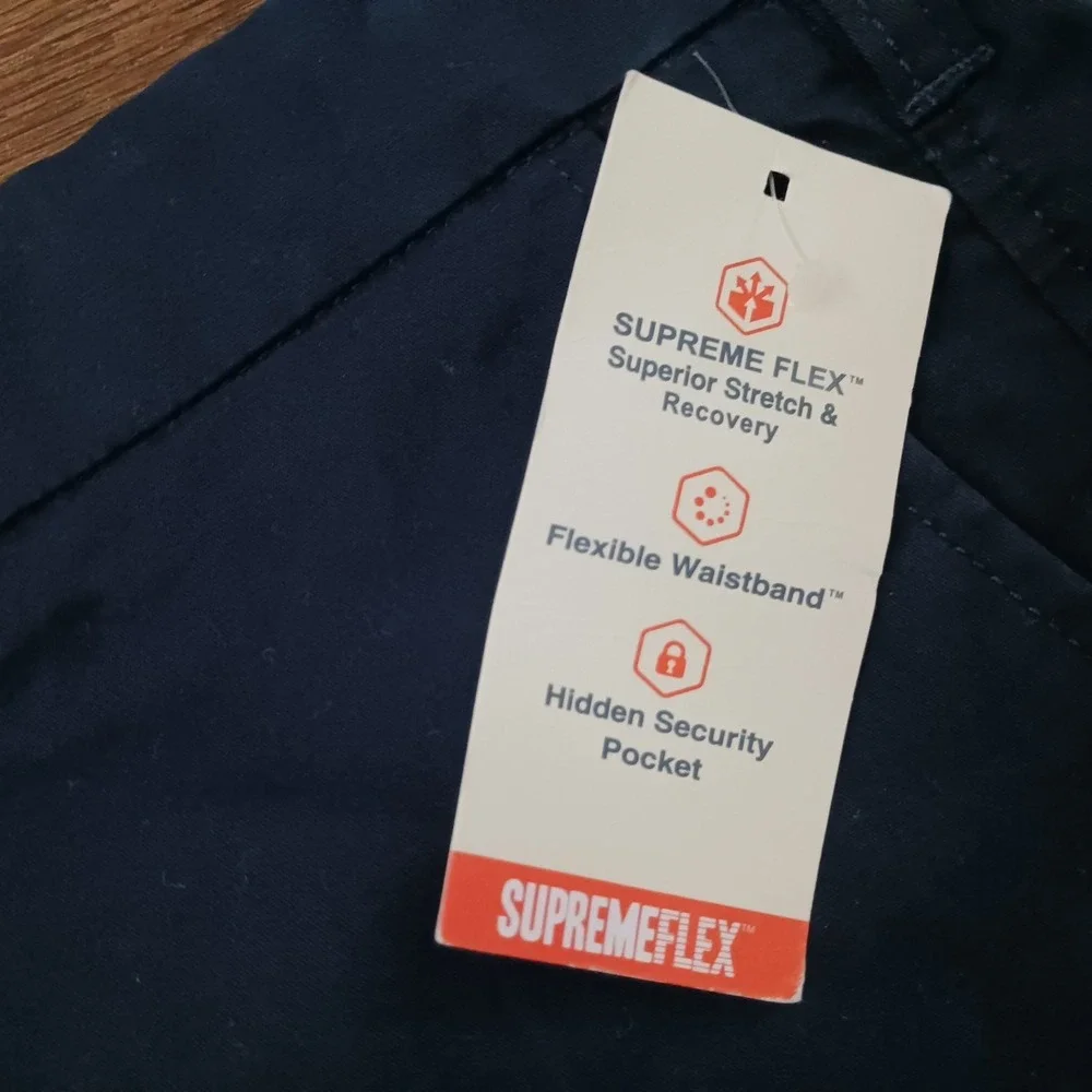 New Dockers Mens Ultimate Casual Chino Shorts Blue Size 56‎ Supremeflex